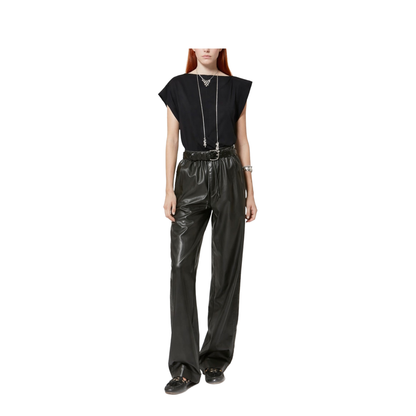 MAYFEYR - Isabel Marant - T-Shirt "Maisan" - TS0207FAA1N41I01BK