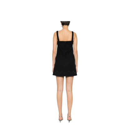 MAYFEYR - Patou - Scallop-Trim Mini Dress - DR1370177999B