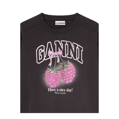 Raspberry Cotton Sweatshirt