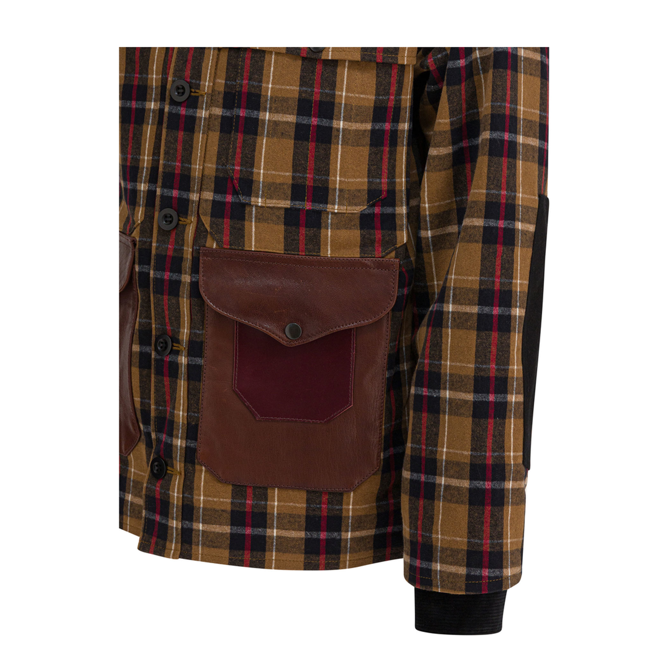 MAYFEYR -  - Lightweight Check Jacket - WPJ024W251BGEBLKREDX