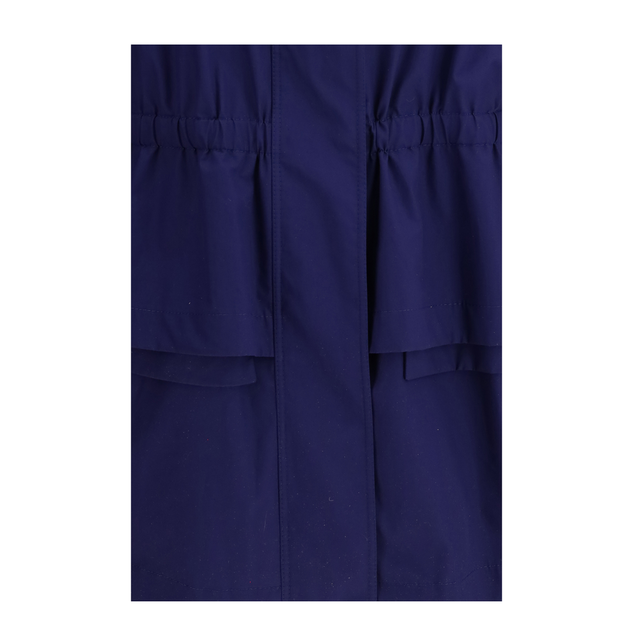 MAYFEYR - Fendi - Midi Poplin Parka In Cotton With Logo Embroidery - FJ7709AW7V