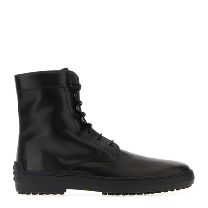 MAYFEYR - Tod's - Black Leather Ankle Boots - XXM84L0GK50NF5B999