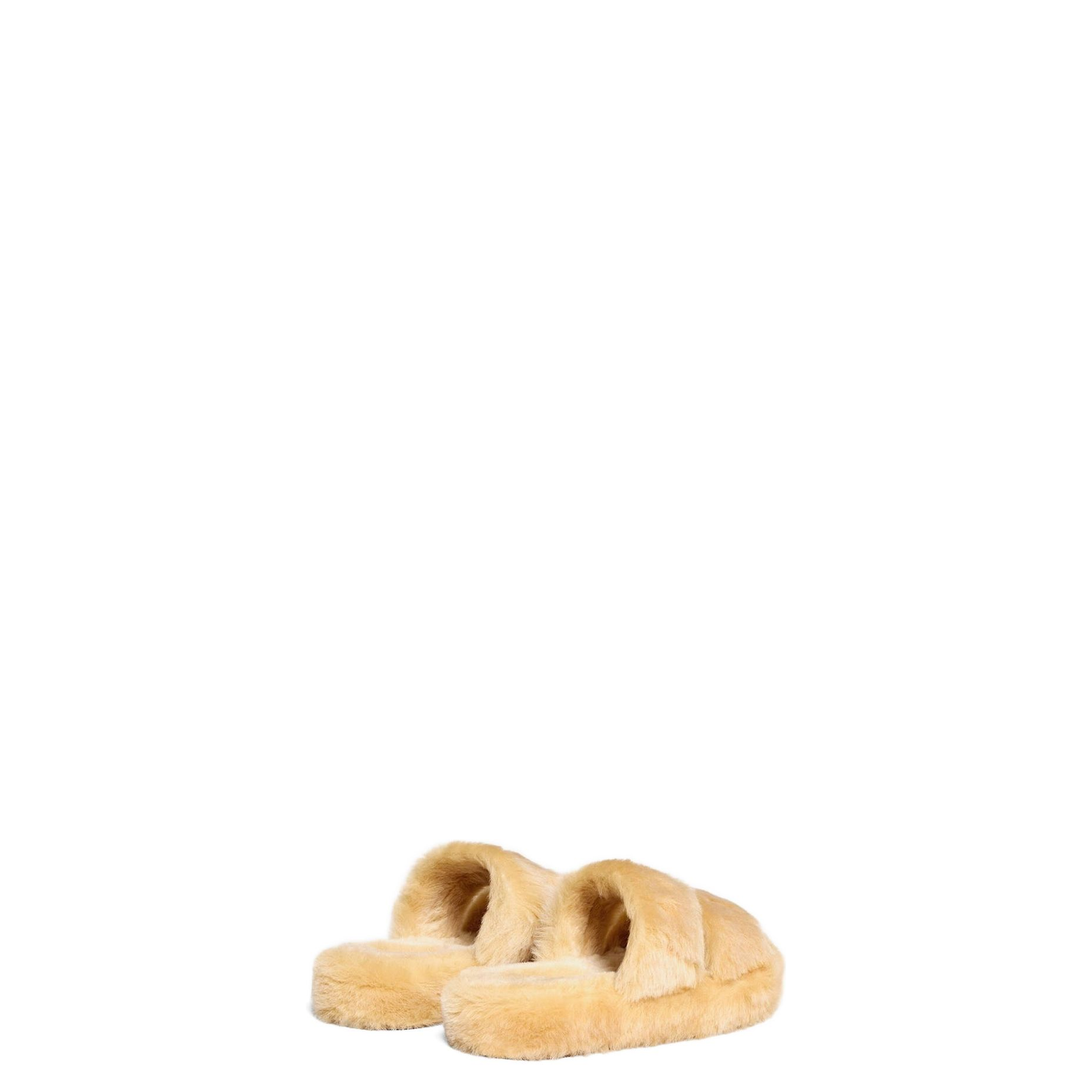 Triomphe Slide 05 Shearling Sandals