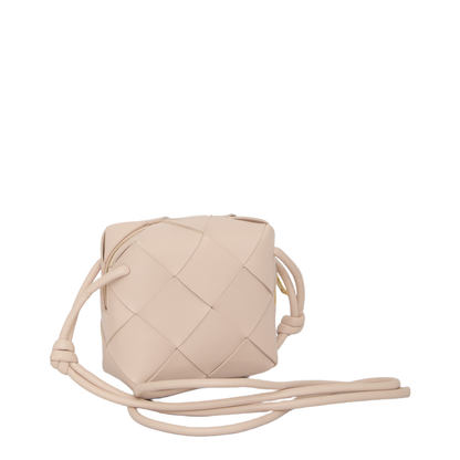 Cassette Mini Leather Shoulder Bags - Pink