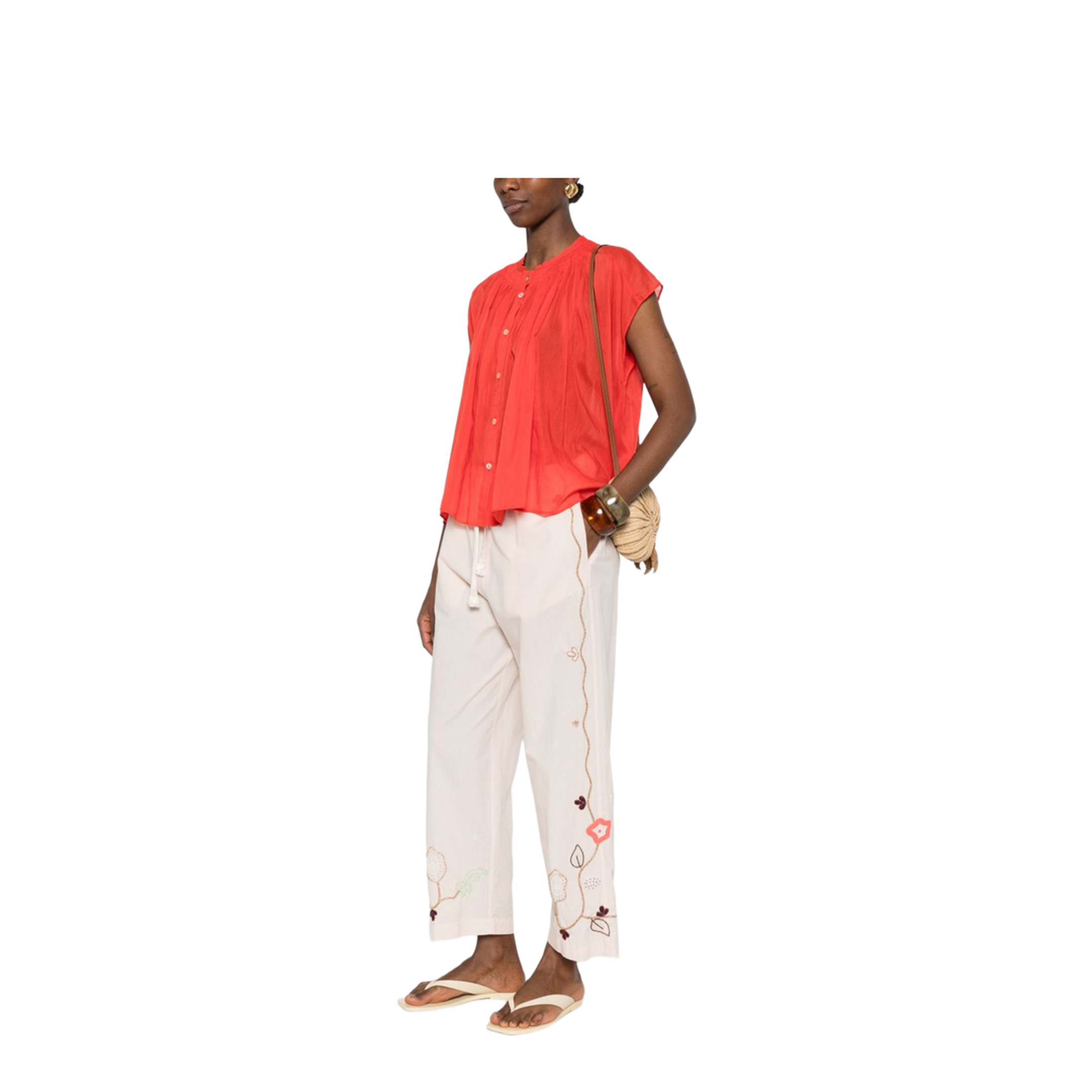 MAYFEYR - Forte Forte - Trousers Powder - 14848MYPANTSNUDE