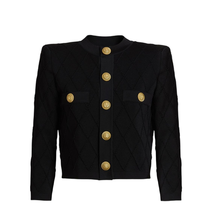MAYFEYR - Balmain - Sweaters Black - HF1KL612KK200PA
