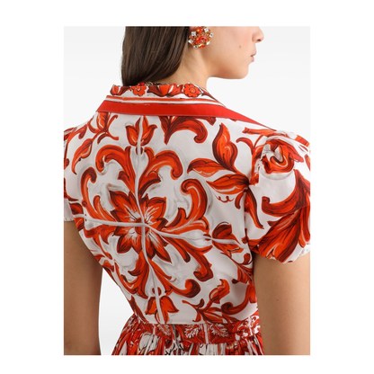 MAYFEYR - Dolce & Gabbana - Shirts Orange - F5T66TGDDRDS9000