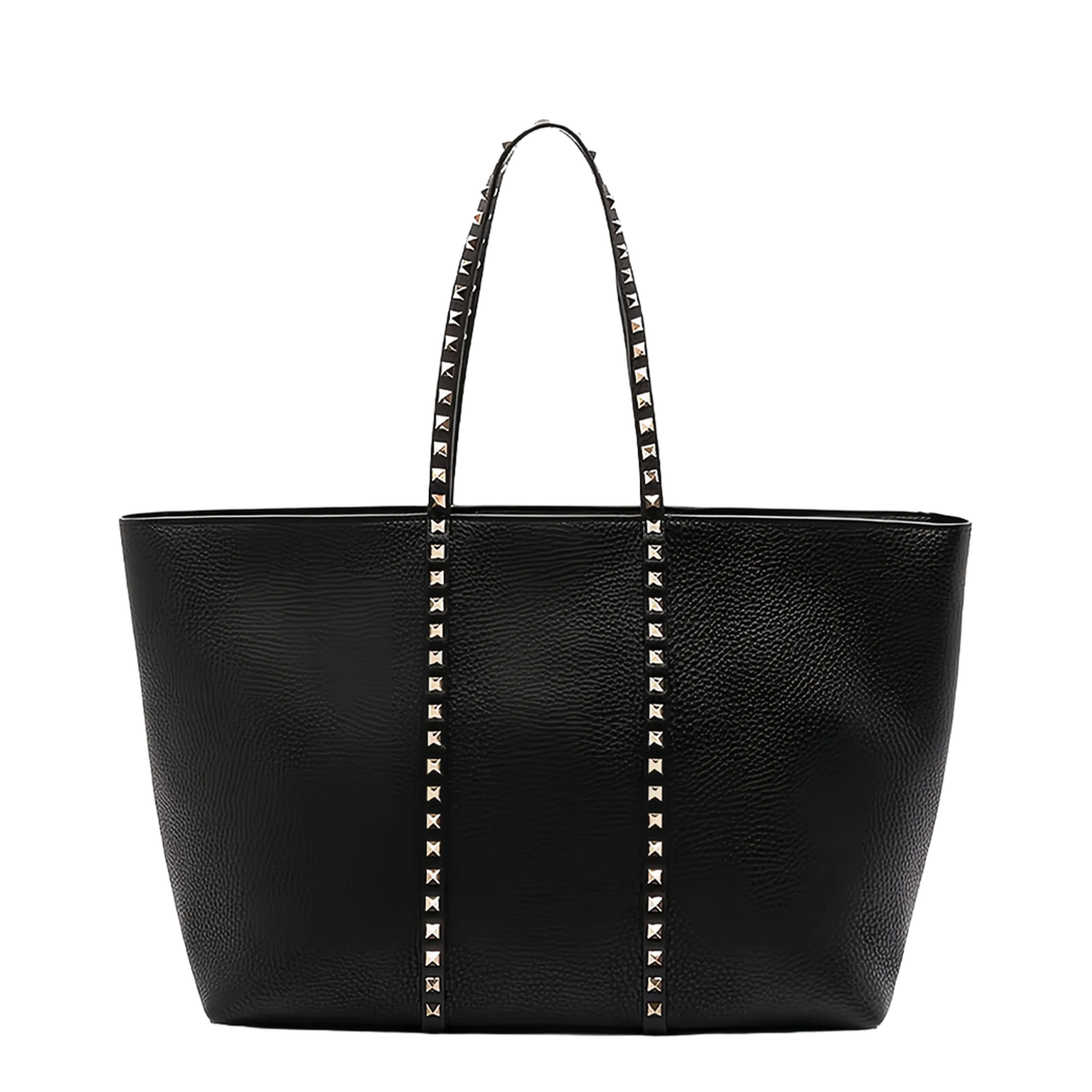 MAYFEYR - Valentino - Rockstud Shopping Bag In Grainy Leather - WB0R04VSF
