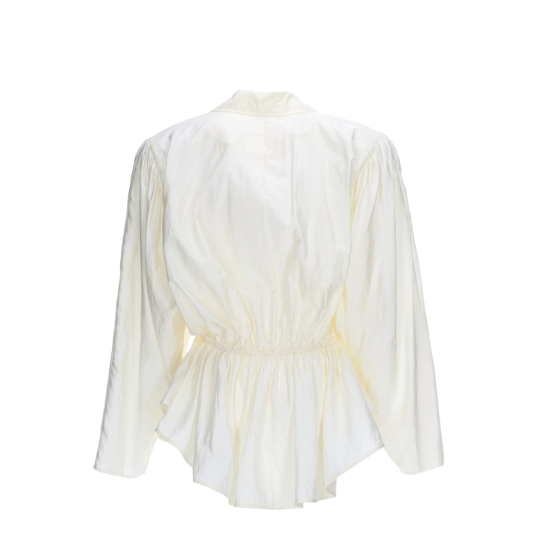 Silk Blend Top in White