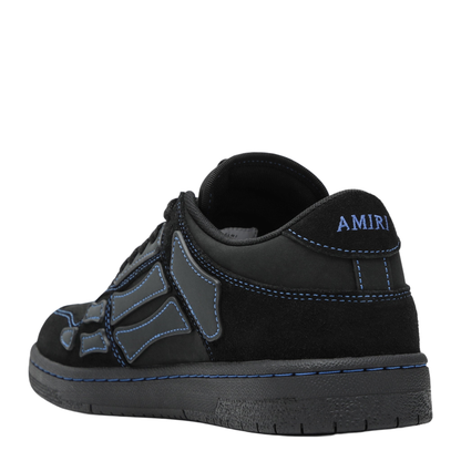 MAYFEYR - Amiri - Skel Low-Top Sneakers In Black Calf Leather - AMSNSN1076LE001