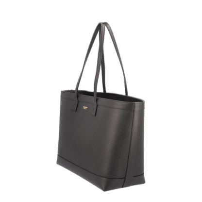 Medium Grainy Leather London Tote Bag