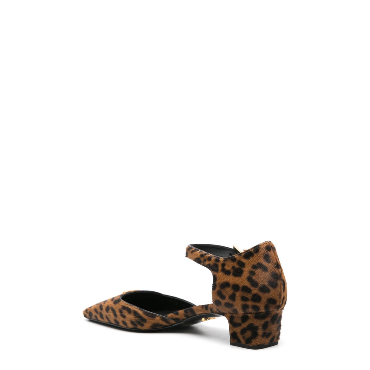 MAYFEYR - Prada - Leopard Print Ankle Strap Sandals - 1I601NF035XRYF0151