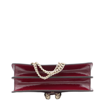 Dionysus Small Shoulder Bag in Rosso Ancora
