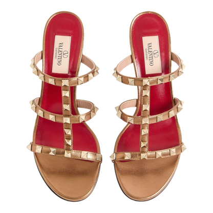 MAYFEYR - Valentino - Sandals Golden - WS0C47QKH3UM