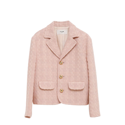 Single Breasted Wool Blend Jacket