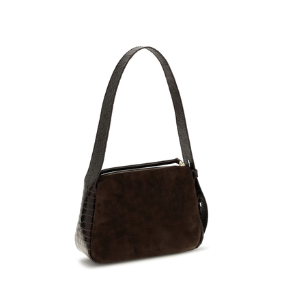 MAYFEYR - Tory Burch - Small Romy Suede Shoulder Bag - 185819200