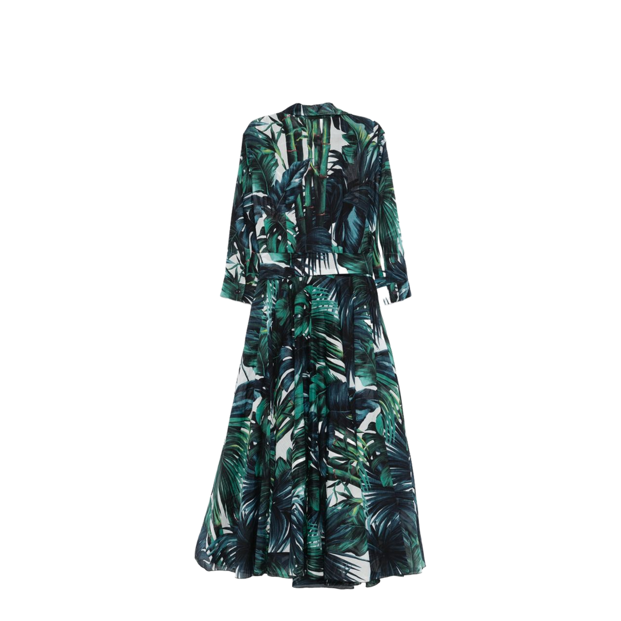 MAYFEYR - Samantha Sung - Dresses Green - ASTERDRESSSHIRTHONOLULUPALMWHITEJADE