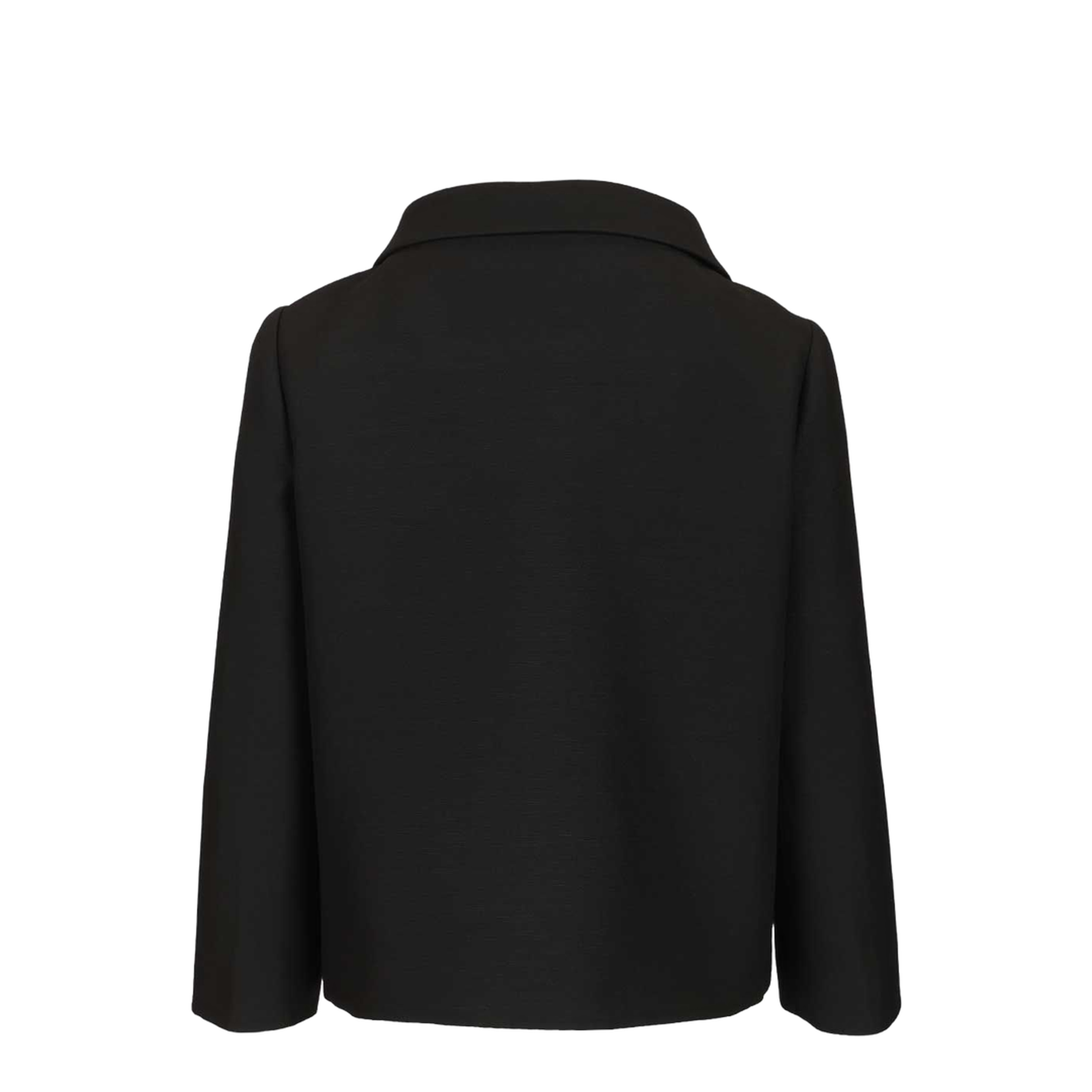 Solid Crepe Couture Jacket