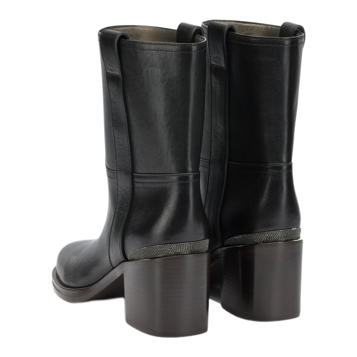 MAYFEYR - Brunello Cucinelli - Leather Pull On Ankle Boots - MZSLC3358C101