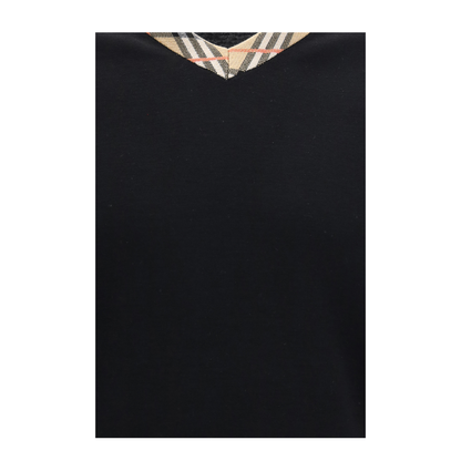 MAYFEYR - Burberry - Check Trim Wool Sweater - 8127128A1189