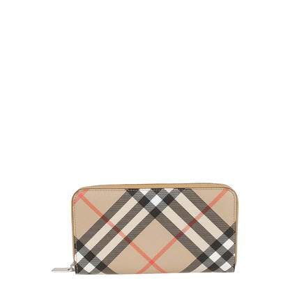 Check Zip-Around Wallet