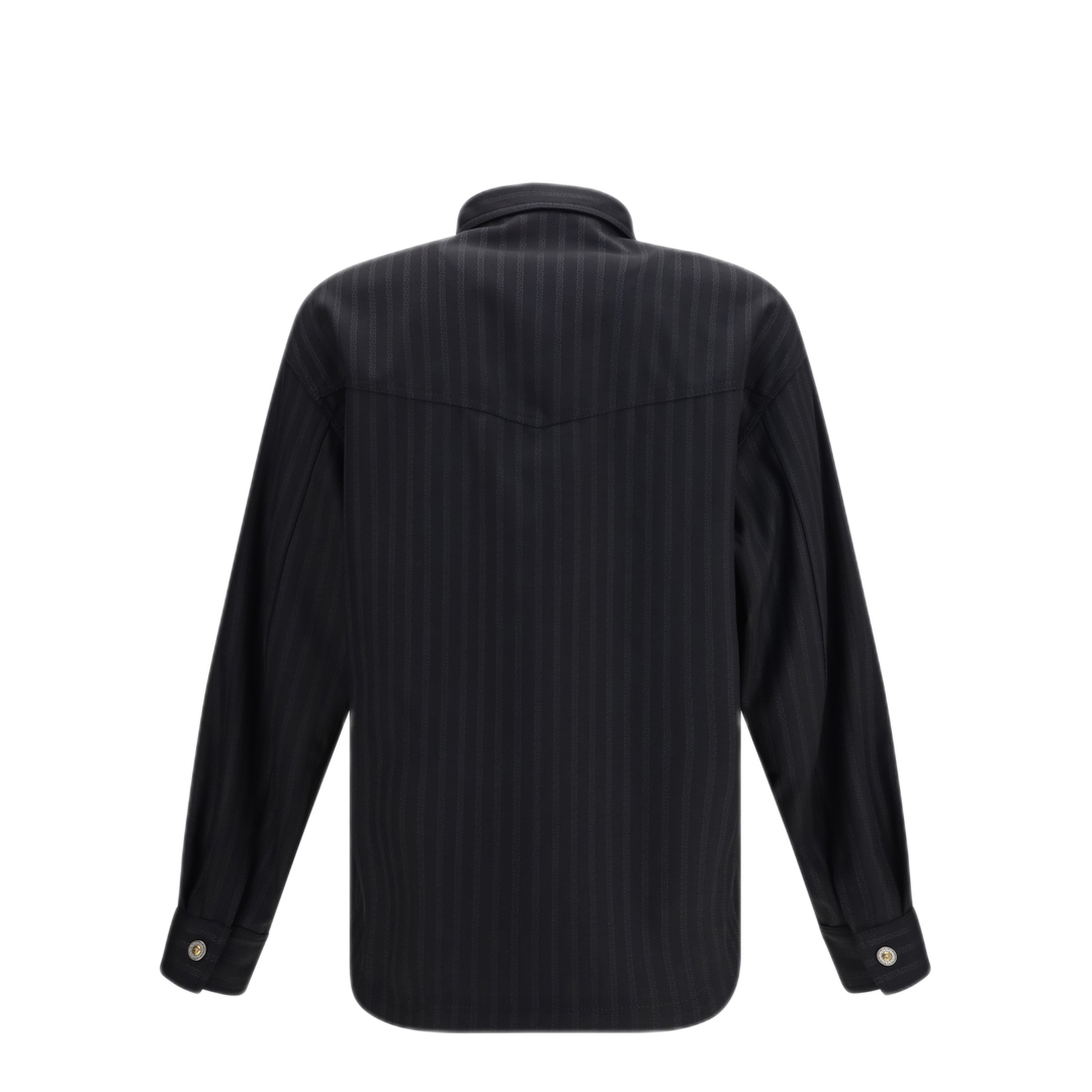 MAYFEYR - Versace - Greca Monogram Jacquard Wool Shirt - 10268331A192071B000