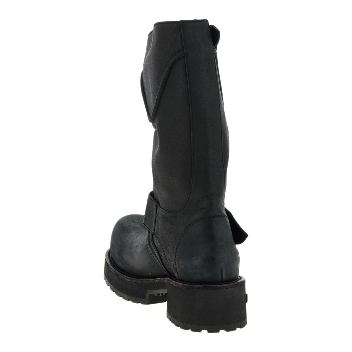 MAYFEYR - Balenciaga - Venom Black Boots With Adjustable Buckle Straps - 833581WCAL11080