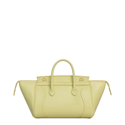 Luggage Small Leather Tote Bag