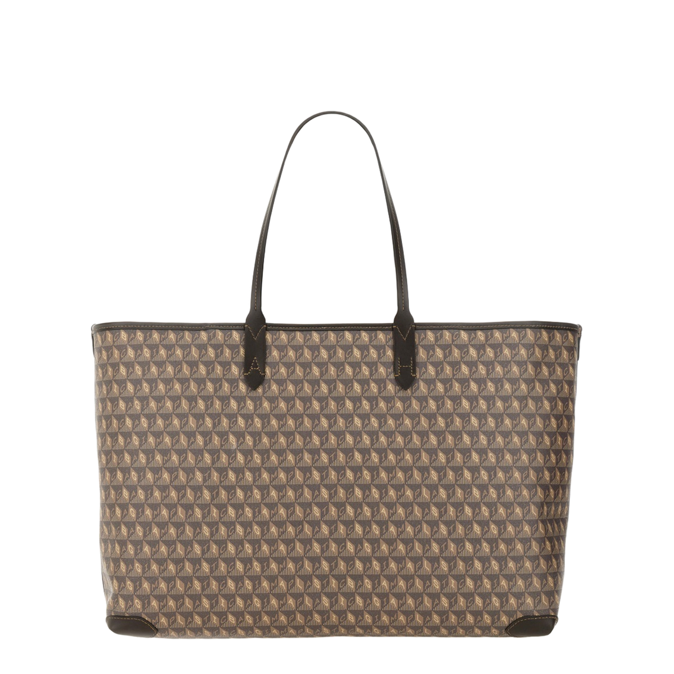 Patterned Top-Handle Shoulder Bag