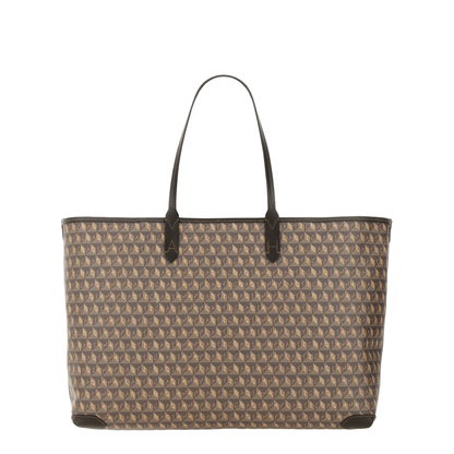 Patterned Top-Handle Shoulder Bag
