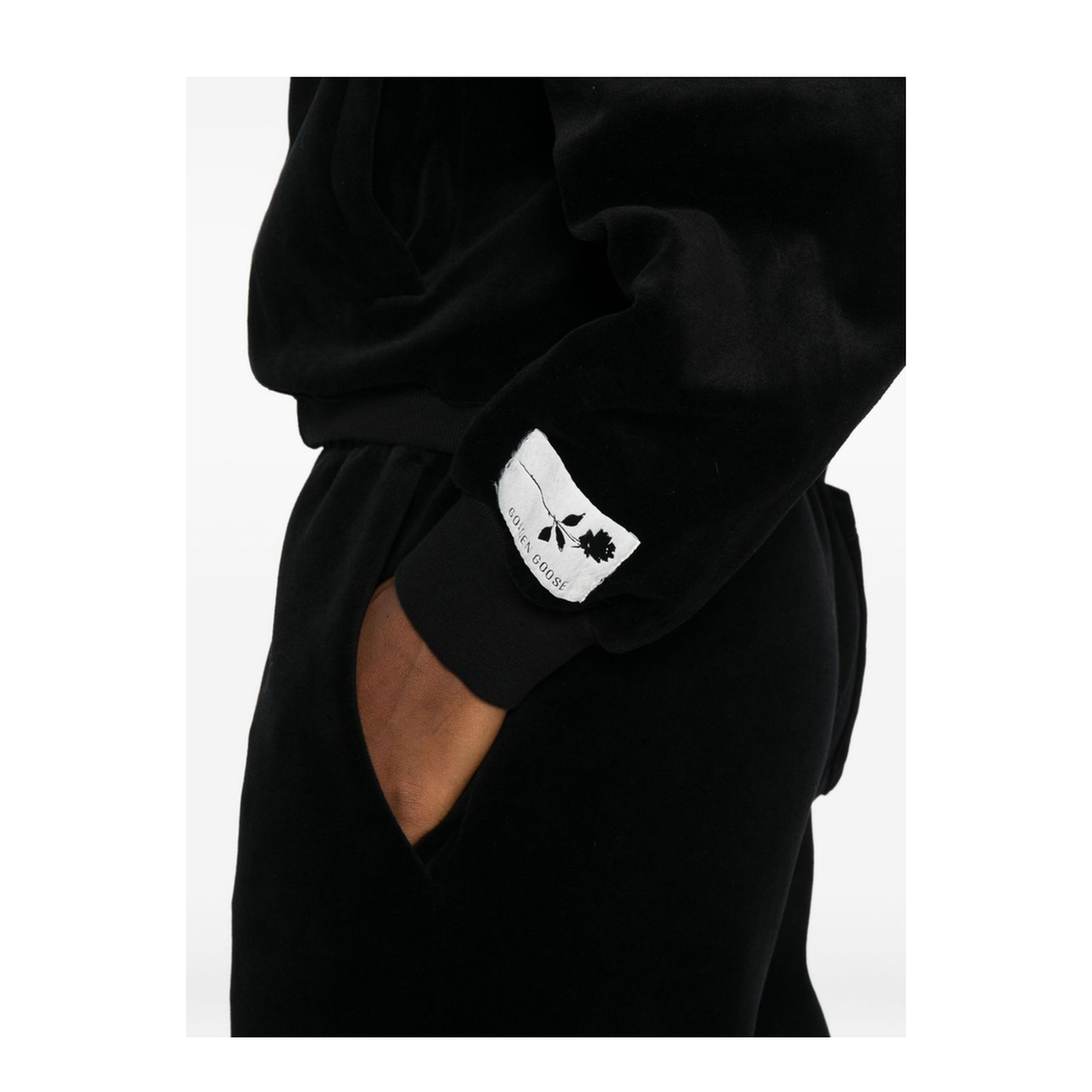 Zip-up Hoodie - Black