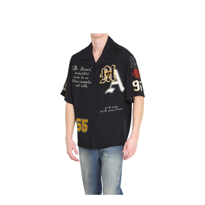 Varsity Patch Oversized Shirt