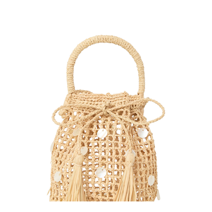 Rafia Bucket Bag