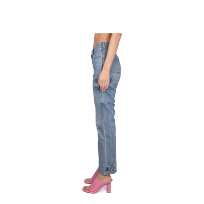 MAYFEYR - AMBUSH - Five Pocket Jeans - BWYB008S23DEN0014900