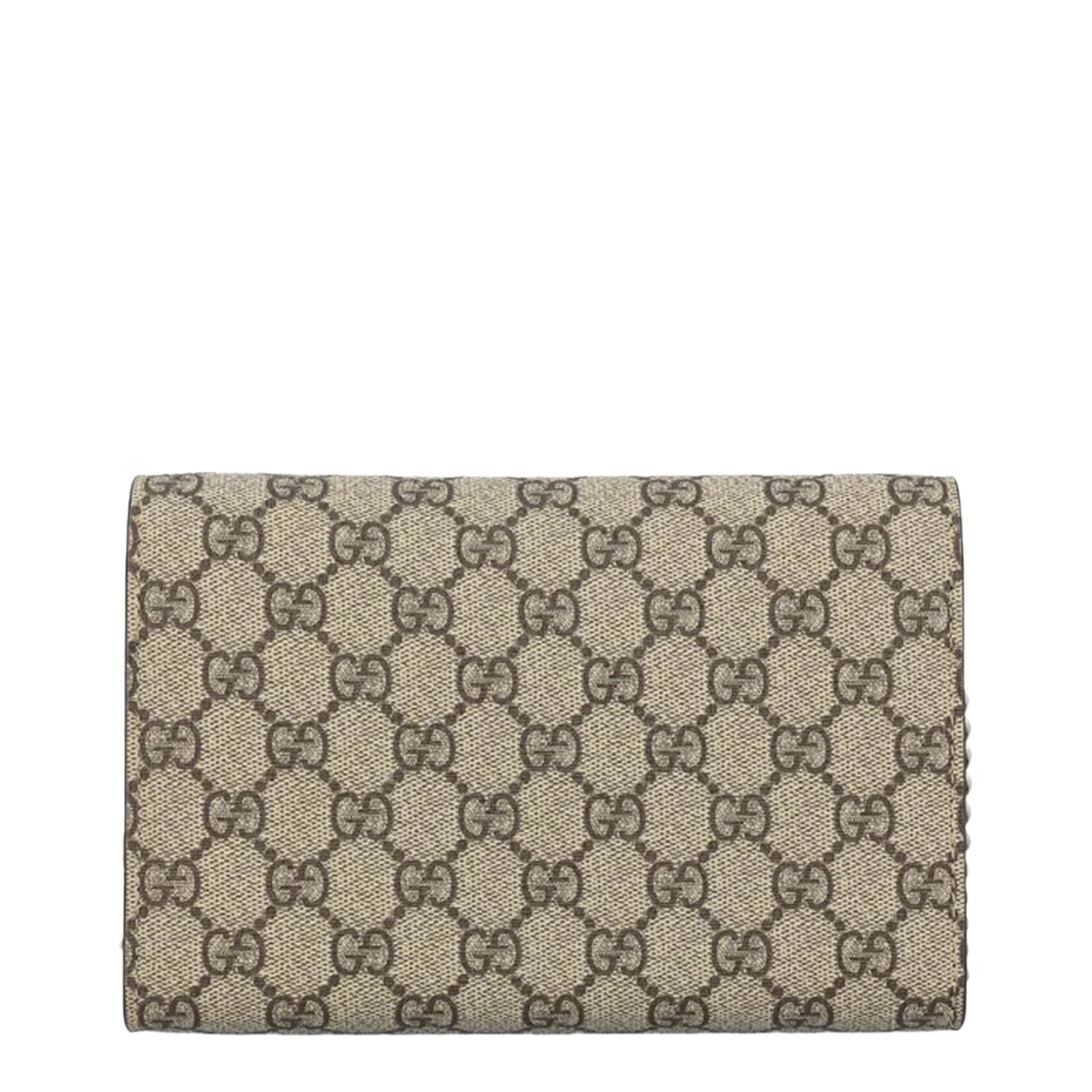 Dionysus Canvas Wallet On Chain - Beige