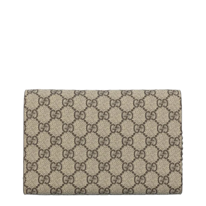 Dionysus Canvas Wallet On Chain - Beige