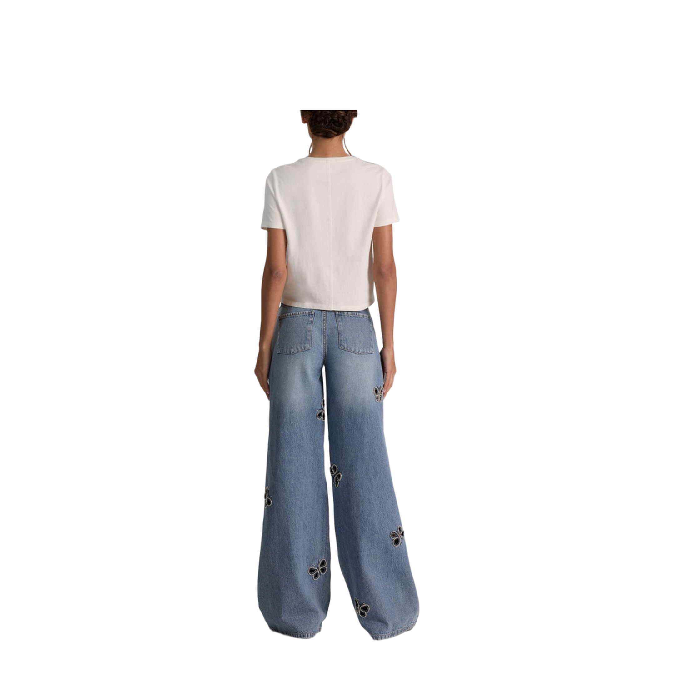 MAYFEYR - Alice + Olivia - Jeans Navy - CD606E38138R421