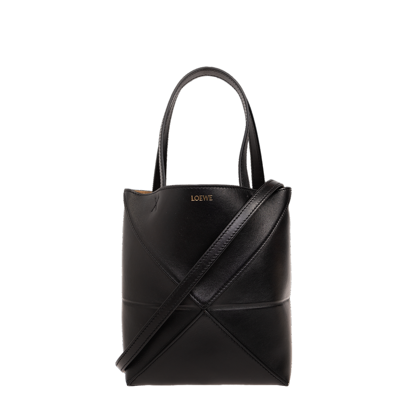 Mini Puzzle Fold Shoulder Bag