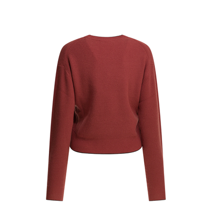 MAYFEYR - Chloè - Crew-Neck Sweater With Logo - CH26SMP397106AN