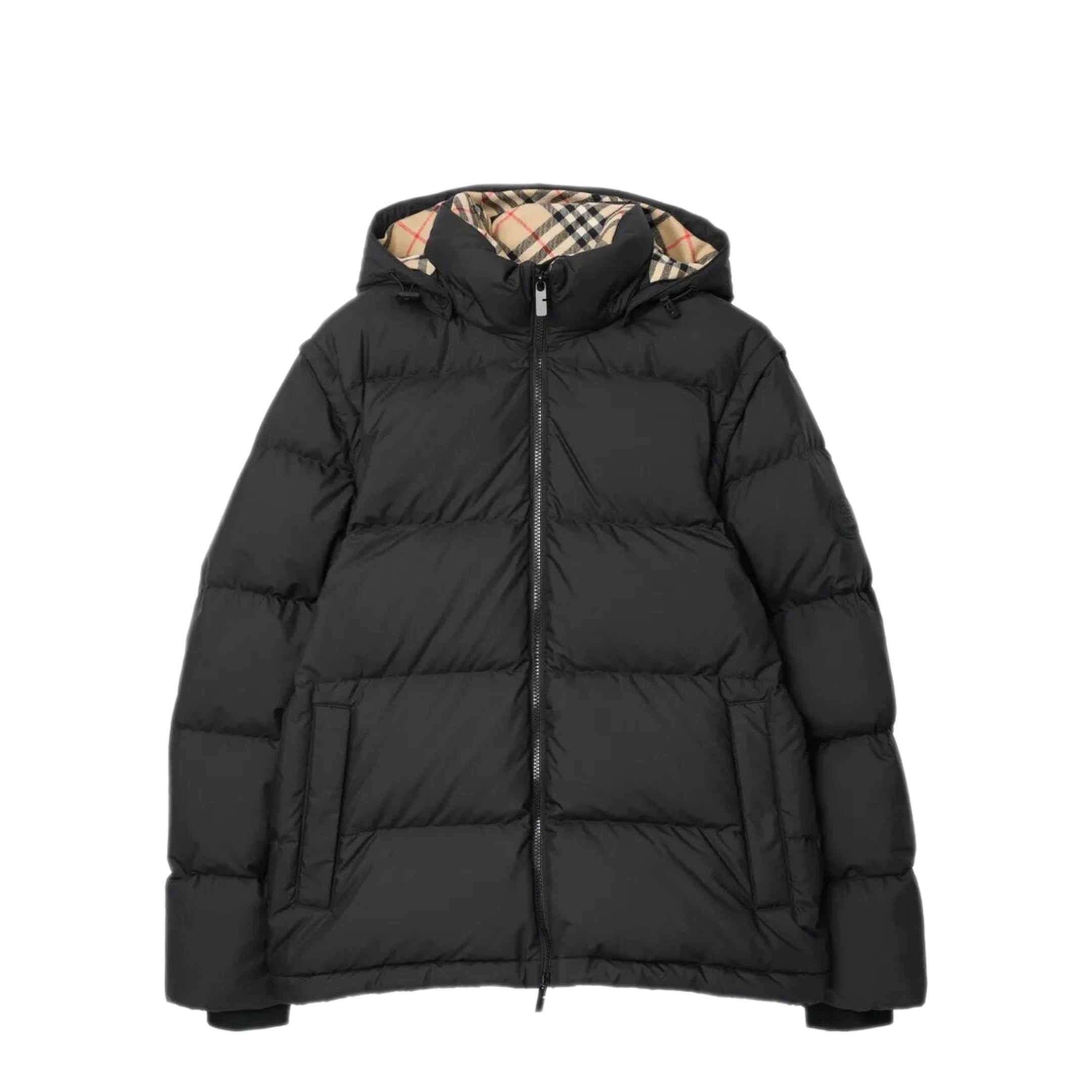 MAYFEYR -  - Bideford Detachable Sleeve Puffer Jacket - 8138470BLACK