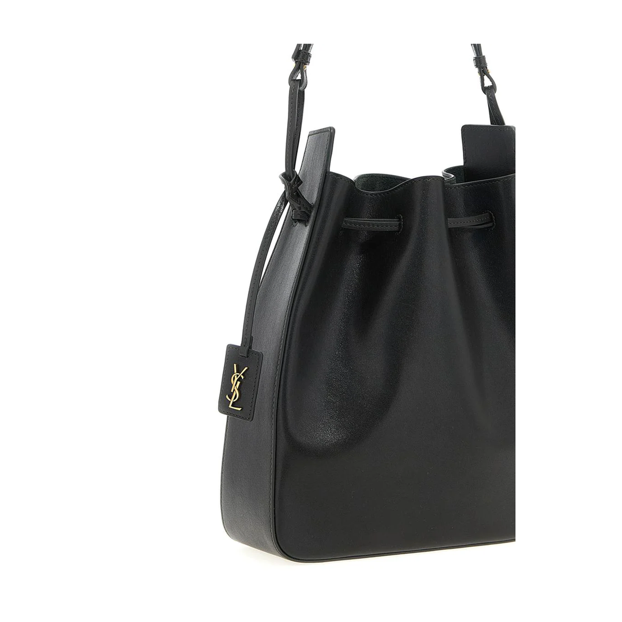 Large Leather Bucket Bag