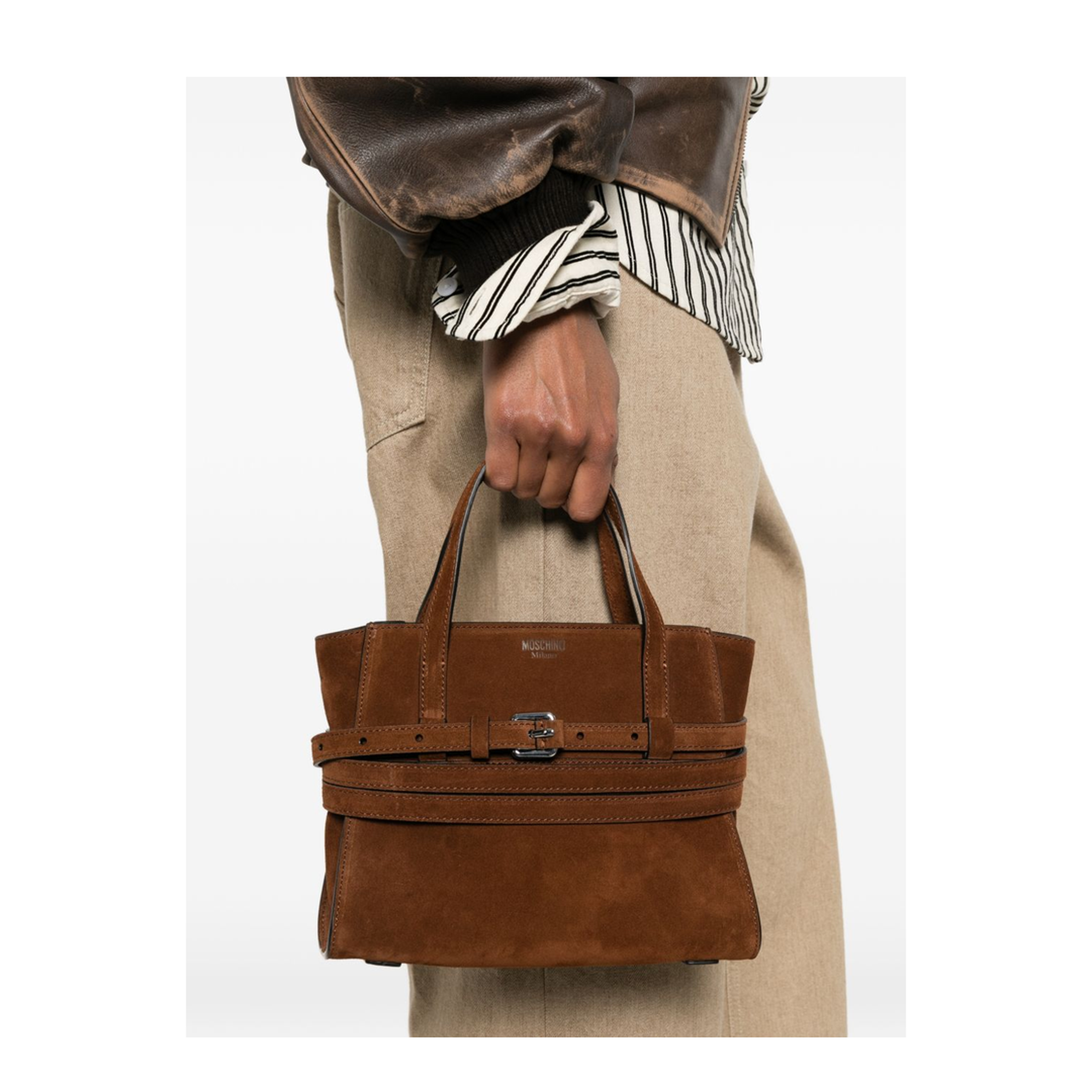 MAYFEYR - Moschino - Brown Bag - MC4011PP1OOF030A