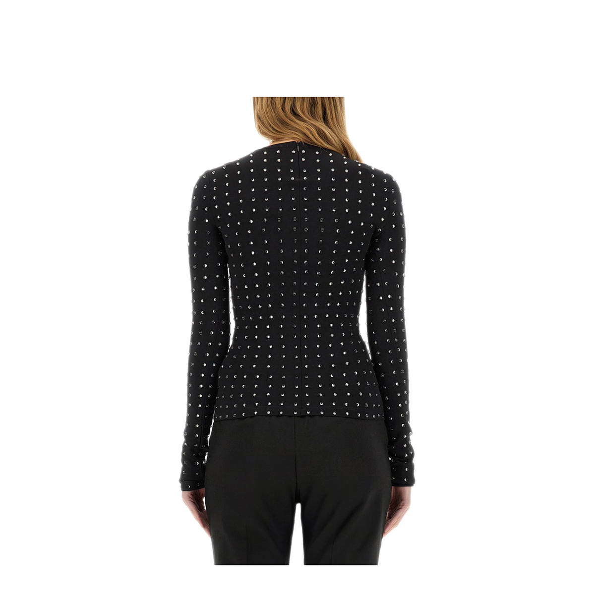 MAYFEYR - Sportmax - Negus Top With Crystals - 2512941031600141002