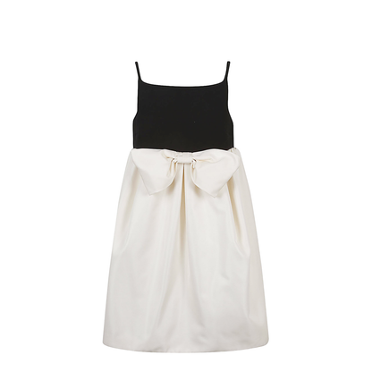 Muguet Dress in Double Wool Crepe