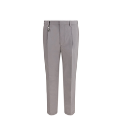 Tailored Cotton Poplin Pants