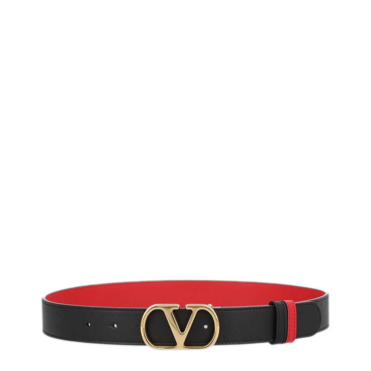 Reversible Vlogo Signature Belt