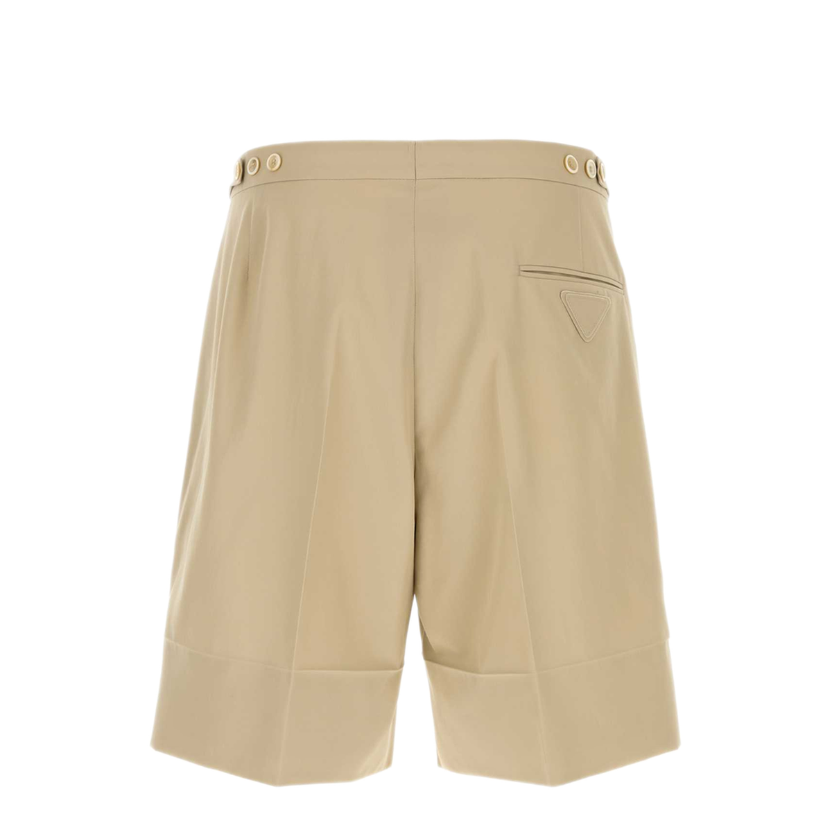 MAYFEYR - Prada - Sand Cotton Bermuda Shorts - UP0423SOOO19AMF0036