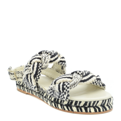 MAYFEYR - Antolina Paris - Black Leather Sandals - ADELITA140