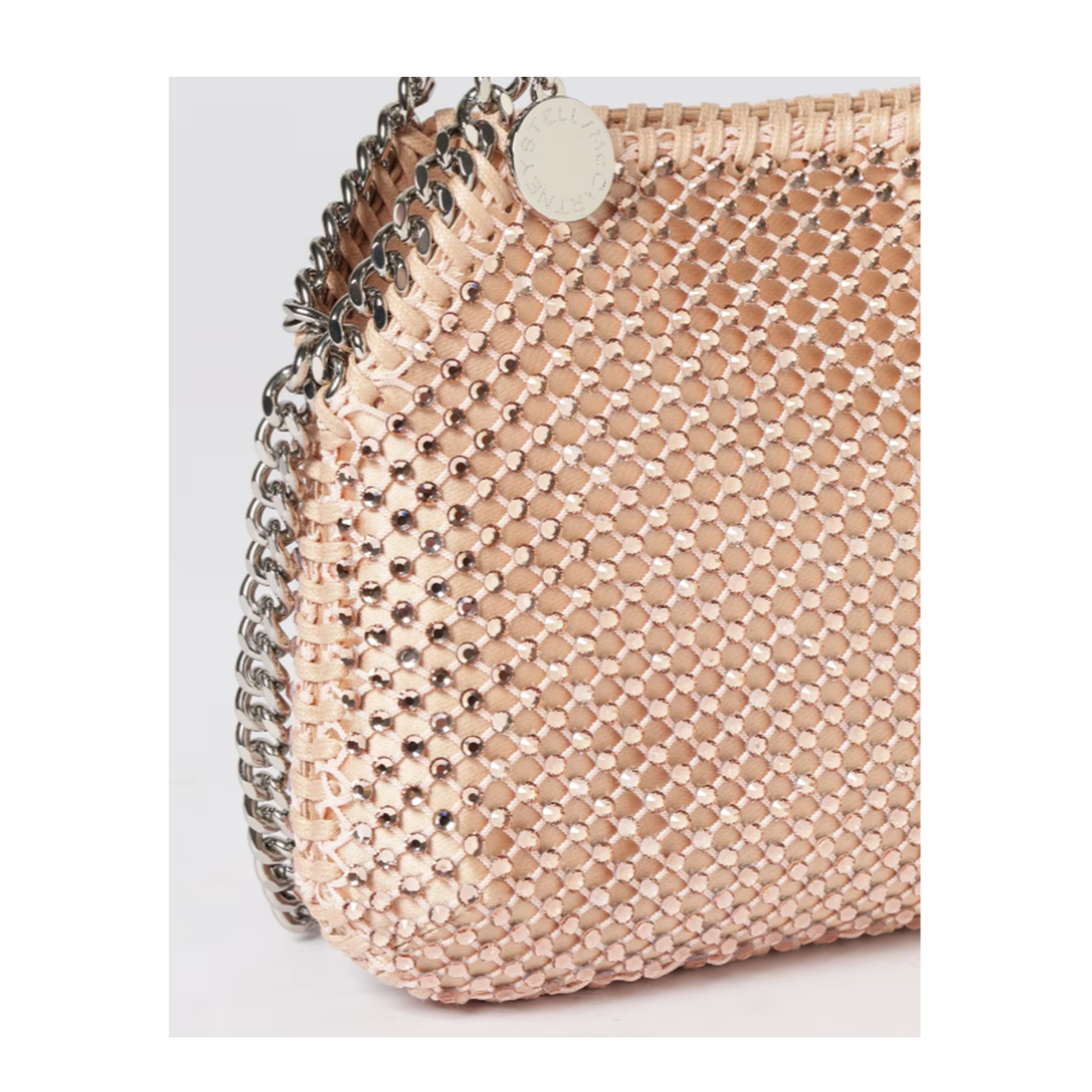 MAYFEYR - Stella Mccartney - Falabella Mini Shoulder Bag Eco Crystal & Mesh - 700109WP06615558