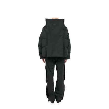 Transformable Padded Black Jacket